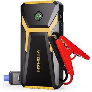 V6 Pro 2000A Jump Starter, Car Battery Jumper Starter Portable for 7L Engines